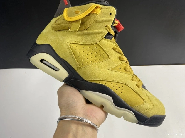 SCOTT TRAVIS AIR CN1084-300 X YELLOW 6 JORDAN 0728